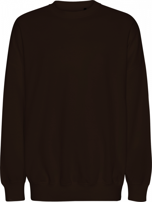 Neutral - Tiger Cotton Oversized Sweatshirt - Brown