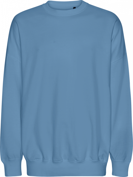 Neutral - Tiger Cotton Oversized Sweatshirt - Dusty Indigo