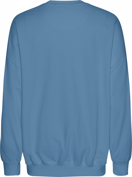 Neutral - Tiger Cotton Oversized Sweatshirt - Dusty Indigo