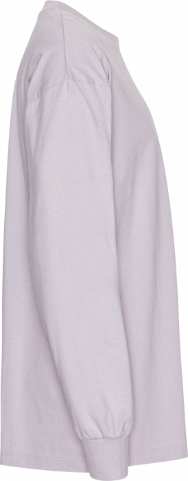 Neutral - Tiger Cotton Oversized Lang&aelig;rmet T-Shirt - Dusty Purple
