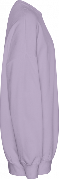 Neutral - Tiger Cotton Oversized Sweatshirt - Dusty Purple