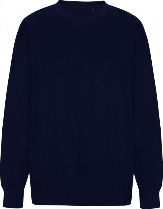 Neutral - Tiger Cotton Oversized Long Sleeve T-Shirt - Granat