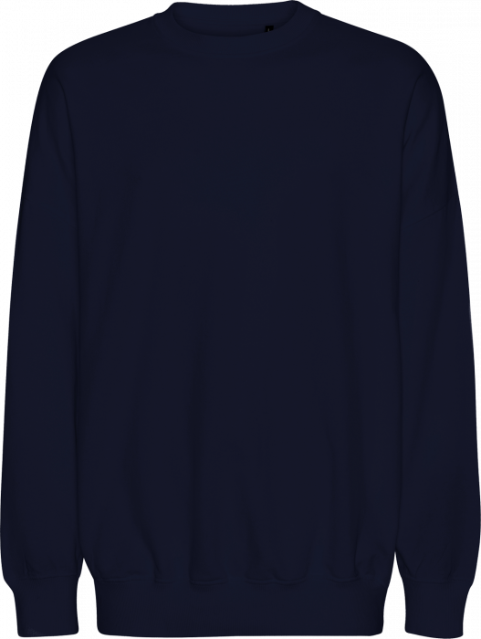 Neutral - Tiger Cotton Oversized Sweatshirt - Navy
