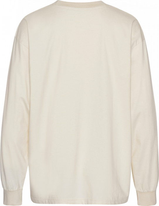 Neutral - Tiger Cotton Oversized Lang&aelig;rmet T-Shirt - Raw