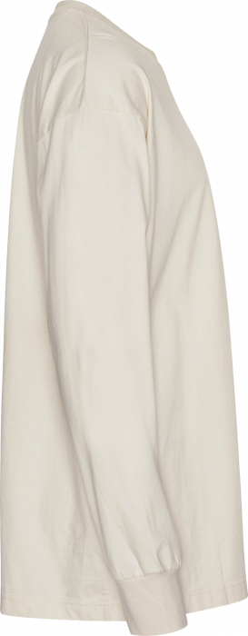 Neutral - Tiger Cotton Oversized Lang&aelig;rmet T-Shirt - Raw