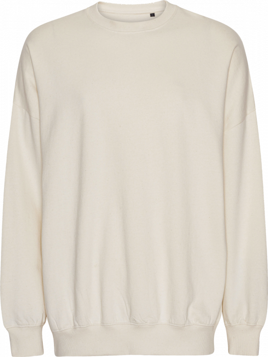 Neutral - Tiger Cotton Oversized Sweatshirt - Raw