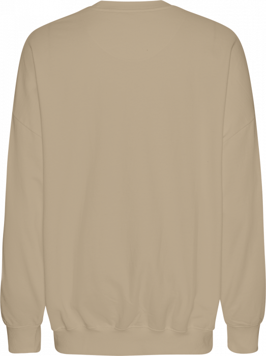 Neutral - Tiger Cotton Oversized Sweatshirt - Sand