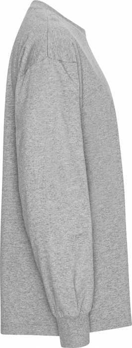 Neutral - Tiger Cotton Oversized Long Sleeve T-Shirt - Sport Grey