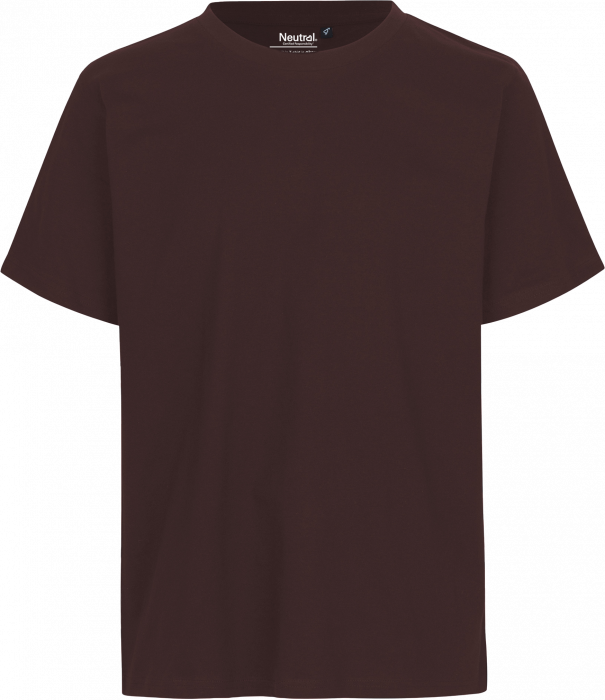 Neutral - Organic Cotton Unisex Regular T-Shirt - Brown