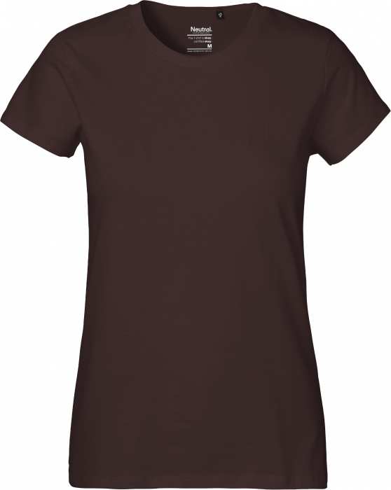 Neutral - Økologisk Bomulds T-Shirt Dame - Brun
