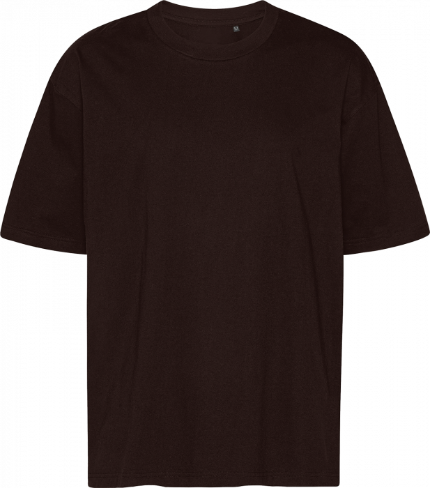 Neutral - Tiger Cotton Oversized T-Shirt - Brown