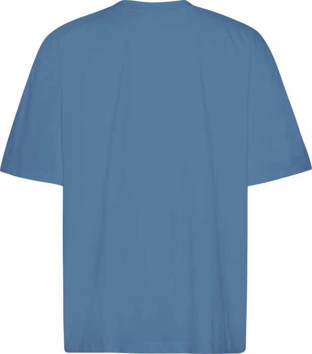 Neutral - Tiger Cotton Oversized T-Shirt - Dusty Indigo