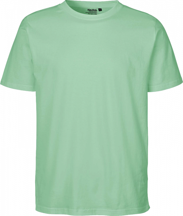 Neutral - Organic Cotton Unisex Regular T-Shirt - Dusty Mint - Dusty Mint