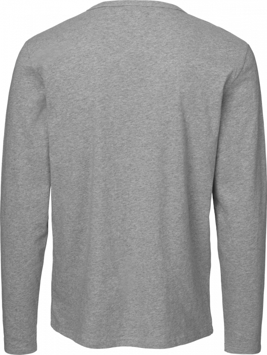 Neutral - Organic Long Sleeve Cotton T-Shirt - Sport Grey