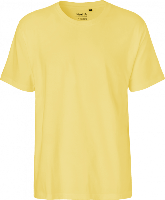 Neutral - Organic Cotton T-Shirt - Dusty Yellow