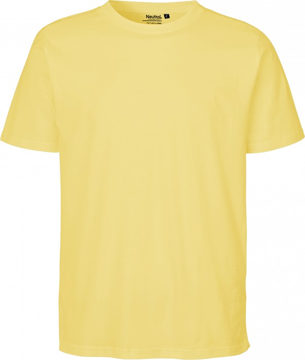 Neutral - Økologisk Bomulds T-Shirt Unisex - Dusty Yellow