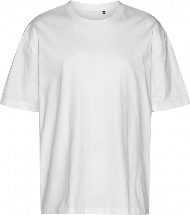 Neutral - Tiger Cotton Oversized T-Shirt - White