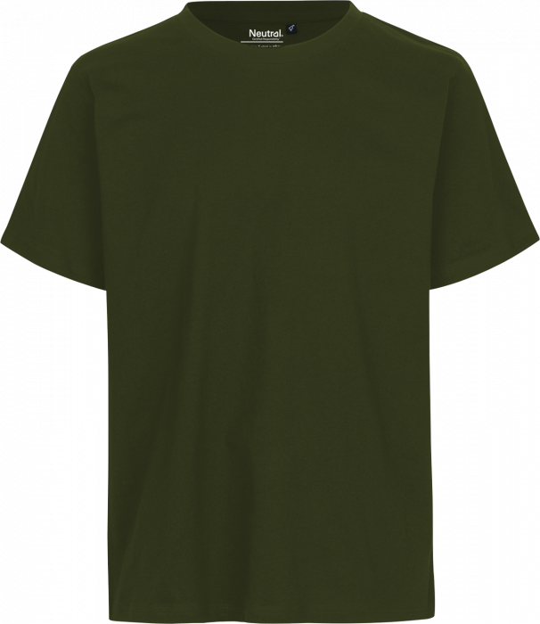 Neutral - Organic Cotton Unisex Regular T-Shirt - Military - Military