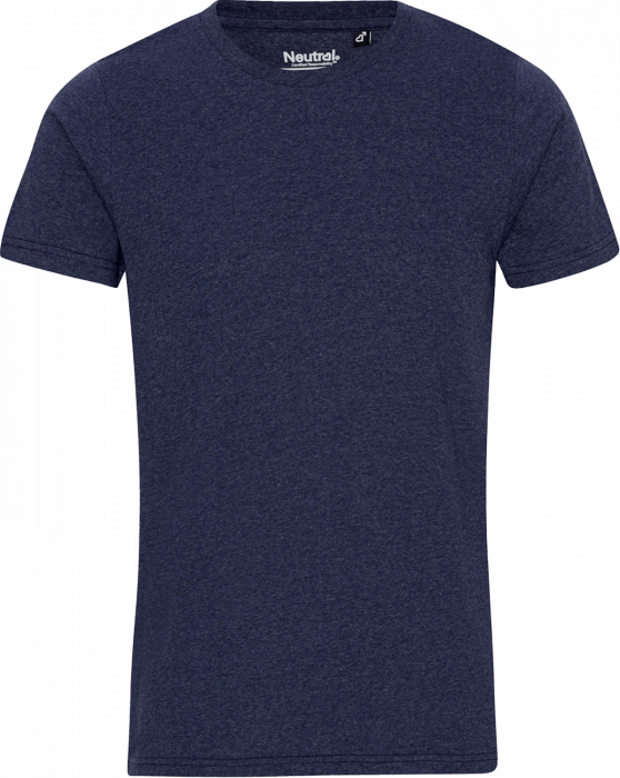 Neutral - Recycled Cotton T-Shirt - Navy Melange