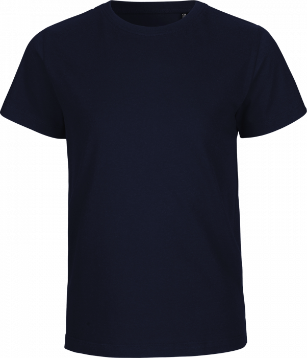 Neutral - Tiger Cotton T-Shirt Kids - Navy