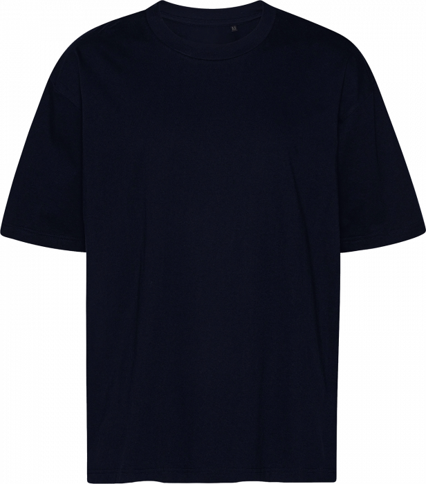 Neutral - Tiger Cotton Oversized T-Shirt - Marine
