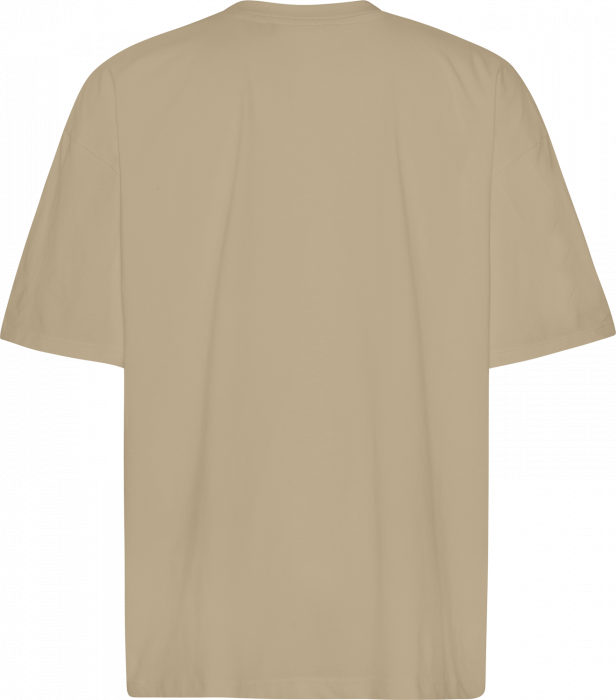Neutral - Tiger Cotton Oversized T-Shirt - Sand