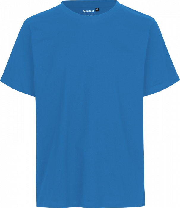 Neutral - Organic Cotton Unisex Regular T-Shirt - Sapphire - Sapphire