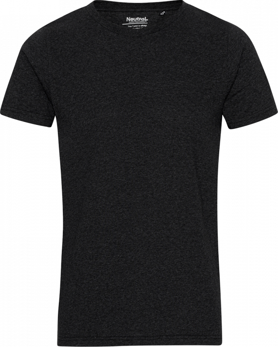 Neutral - Genanvendt Bomuld T-Shirt - Sort Melange