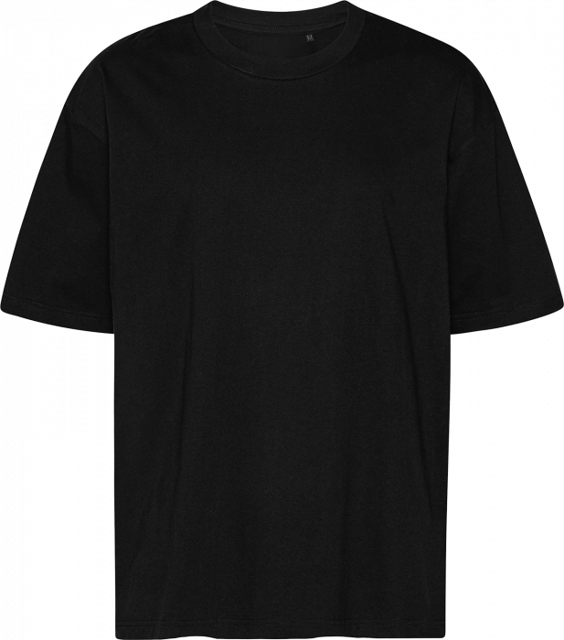 Neutral - Tiger Cotton Oversized T-Shirt - Black