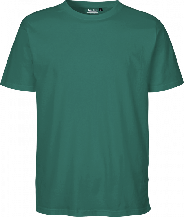 Neutral - Organic Cotton Unisex Regular T-Shirt - TEAL - TEAL