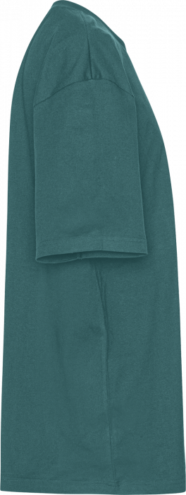 Neutral - Tiger Cotton Oversized T-Shirt - Teal