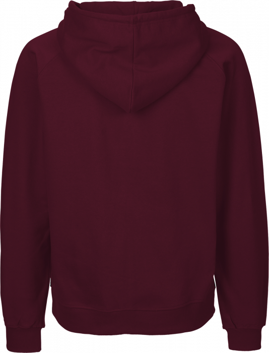 Neutral - Tiger Cotton Unisex Hoodie W. Zip - Bordeaux