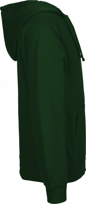 Neutral - Tiger Cotton Unisex Hoodie W. Zip - Bottle Green