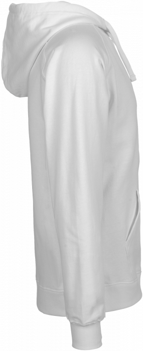 Neutral - Tiger Cotton Unisex Hoodie W. Zip - White