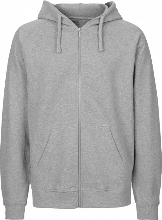 Neutral - Tiger Cotton Unisex Hoodie W. Zip - Sport Grey