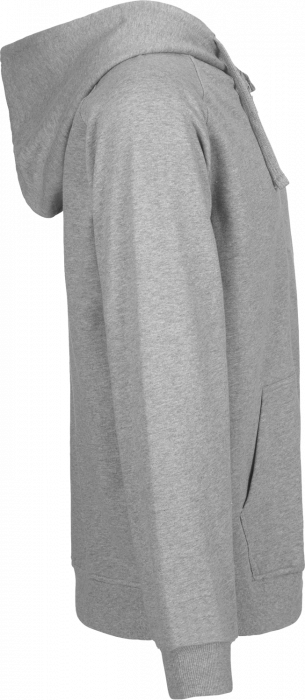 Neutral - Tiger Cotton Unisex Hoodie W. Zip - Sport Grey