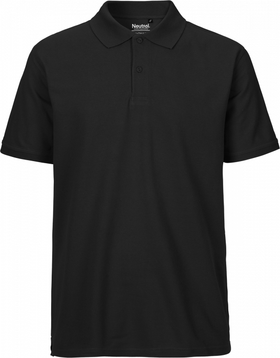 Neutral - Organic Cotton Polo - Black