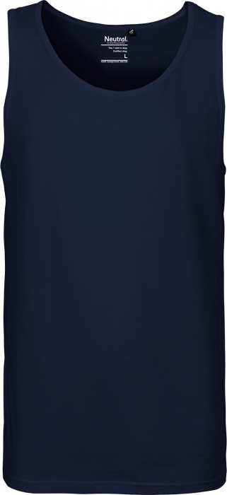 Neutral - Organic Tank Top Men - Navy