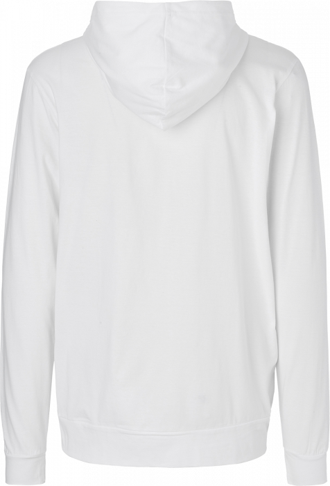 Neutral - Organic Cotton Zip Hoodie - White