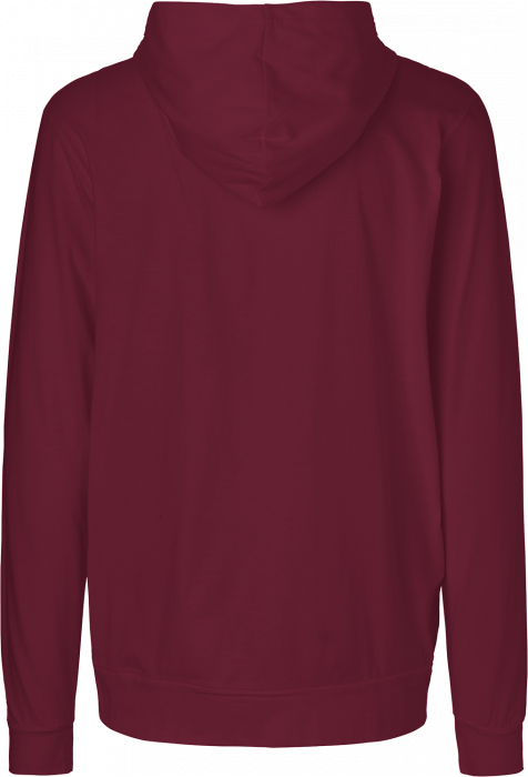 Neutral - Organic Cotton Zip Hoodie - Bordeaux