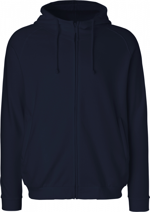 Neutral - Organic Cotton Hoodie With Hidden Zip - Marino