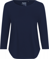 Organic cotton t-shirt 3/4 sleeve female