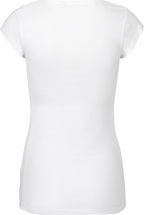 Neutral - Organic Cotton  T-Shirt With Round Neck Female - White