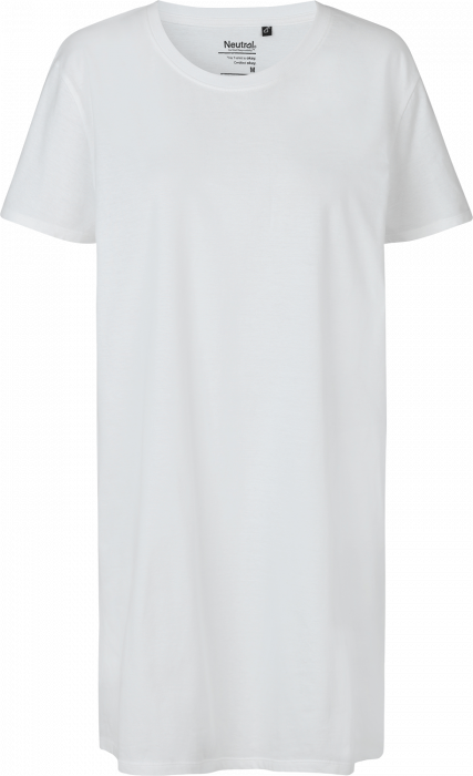 Neutral - Økologisk Bomulds Lang T-Shirt Dame - White