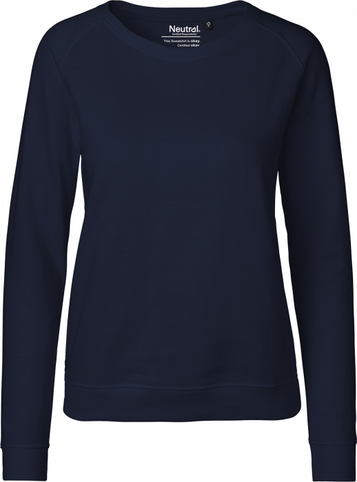 Neutral - Organic Cotton Sweatshirt Female - Navy