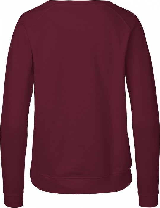 Neutral - Organic Cotton Sweatshirt Female - Bordeaux