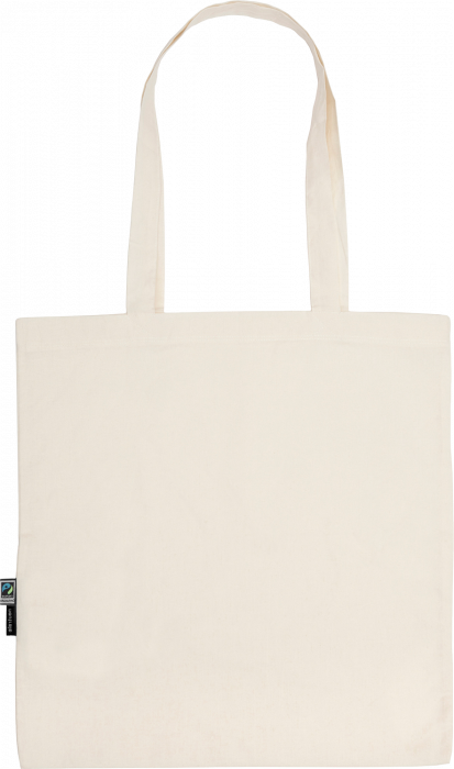 Neutral - Organic Tote Bag With Long Handles Nature - Nature