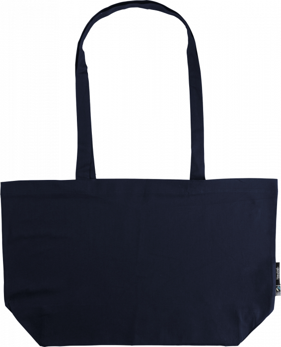 Neutral - Shopping Bag With Gusset - Marinho