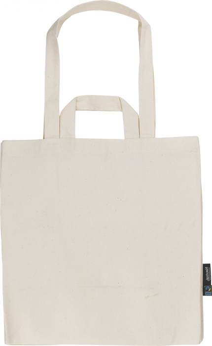 Neutral - Organic Tote Bag With Multiple Handles - Nature
