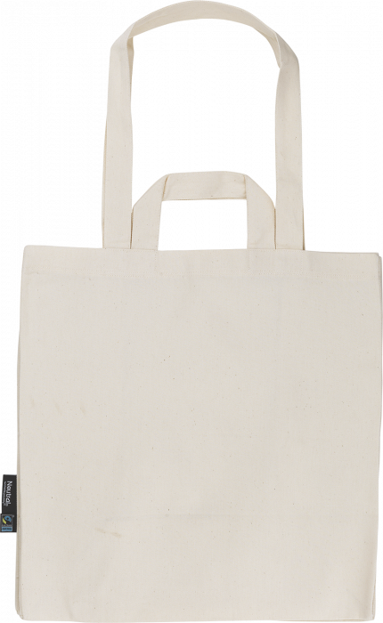 Neutral - Organic Tote Bag With Multiple Handles - Nature